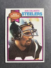 1979 Topps Football John Stallworth Pittsburgh Steelers Card #450 Hall of Fame c