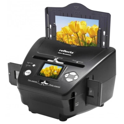 3in1 Scanner für Foto, Film und Dia [Reflecta 64220] f. Dias, Negative, Bilder - Bild 1 von 2