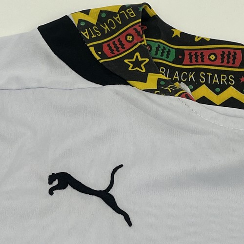 Black Stars Ghana Football T-Shirt - Puma Dry Cell FIFA Soccer Jersey - Youth XL - Picture 8 of 14