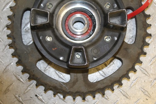 2007 KAWASAKI NINJA 650R EX650A REAR BACK SPROCKET 46 TEETH - Picture 10 of 12
