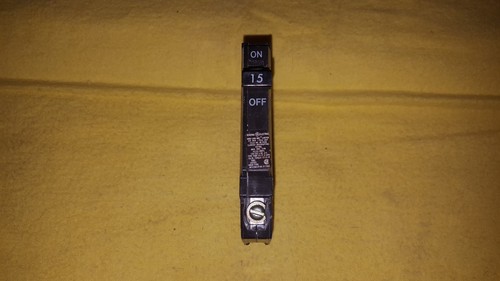 GE THQP115 15A 120V 1 POLE TYPE TQP CIRCUIT BREAKER