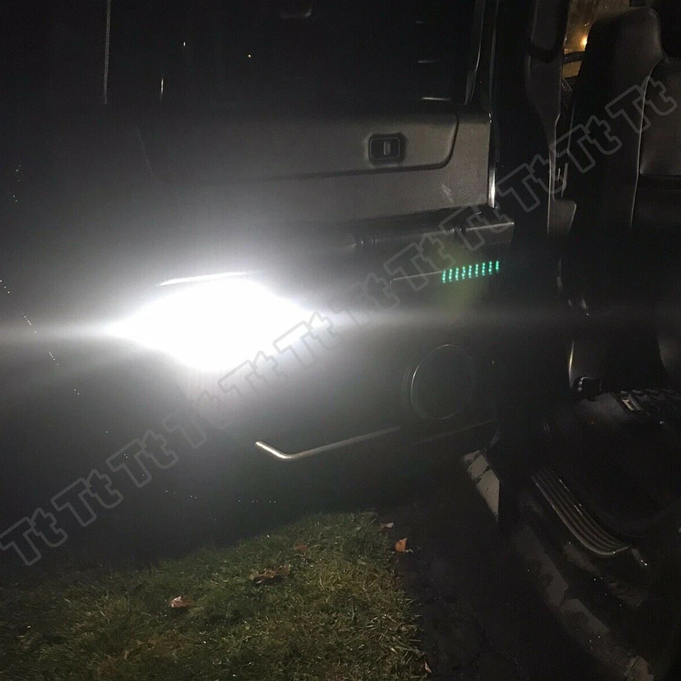 2x For Hummer H2 Silverado Sierra C/K Tahoe Yukon LED Door Panel Courtesy Lights - Image 4 of 4