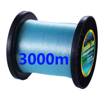 Ligne De Pêche Invisible 3000 M 1000 M3D Ligne De Nylon Monofilament Enduit De F - Photo 1/4