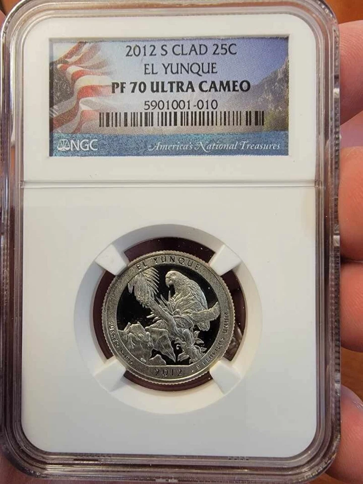 2012 S Washington Quarter (ATB) Clad 5 Coin Set NGC PF70 UCAM - Image 2 of 4