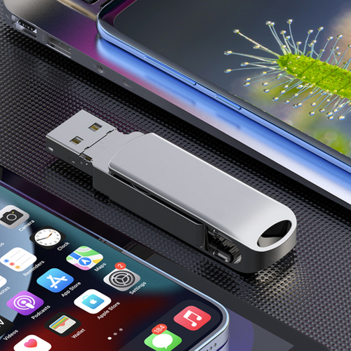 4 in 1/3 in 1 USB Flash Drive Memory Photo Storage Stick for iPhone iPad PC US - Picture 15 of 20