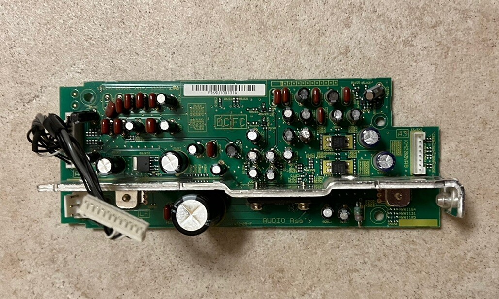 RARE 2006 PIONEER ELITE PRO-940HD PLASMA TV Audio Board