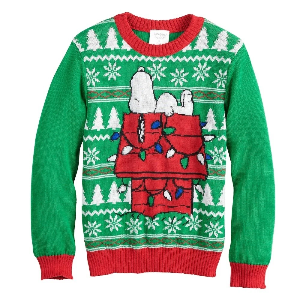Snoopy holiday best sale sweater