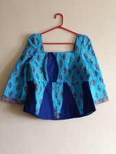 African Print Ankara Skirt Set, Women Size 8