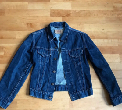 Levi s Jeans Jacke Jacket dunkelblau wie Neu Gr.XS S 152-164