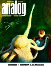 Analog Science Fiction-Science Fact Vol 76, No. 2, Oct 1965  Canvas Poster 18x24