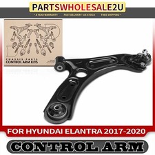 Conjunto de brazo de control inferior delantero derecho y rótula para Hyundai Elantra Kia Forte