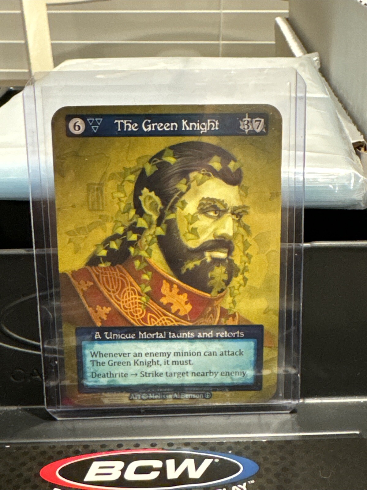 Sorcery Arthurian Legends The Green Knight NM/M CURIO Melissa Benson
