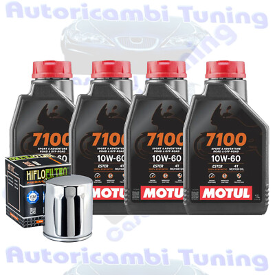 Wartungsset Motul 7100 10W60 Öl Für Harley Davidson FLD Switchback 2012-2016