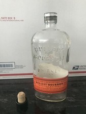 Bulleit Bourbon Bottle EMPTY Rinsed Frontier Whiskey Kentucky Straight 750 ml 