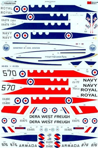 Xtra Decals 1/72 BAe JETSTREAM COLLECTION - Picture 2 of 5