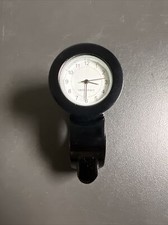 Lenkeruhr Aluminium schwarz analog für Chopper & Cruiser