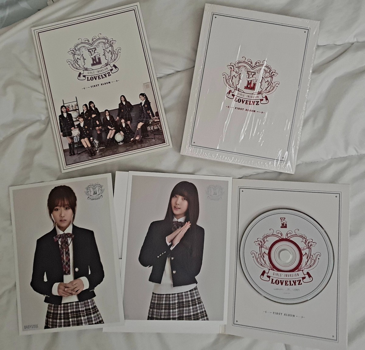 Lovelyz Girls' Invasion 1st Album CD Photo Booklet KPOP for sale