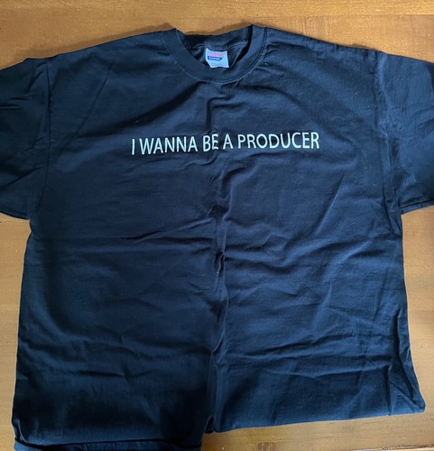 Vintage Mel Brook's, "Producer's" T-Shirt - XL in Black - excellent, never worn. - Picture 2 of 6