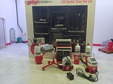 1/18 Diorama Garage kit accessoires Kendall Oil GMP Neuf