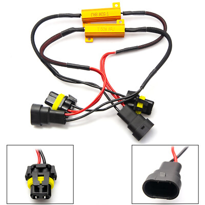 9005 LED High Beam Bulbs - DRL Daytime Running Lights For Lexus IS, RX, ES, GS, LS - 6000K White