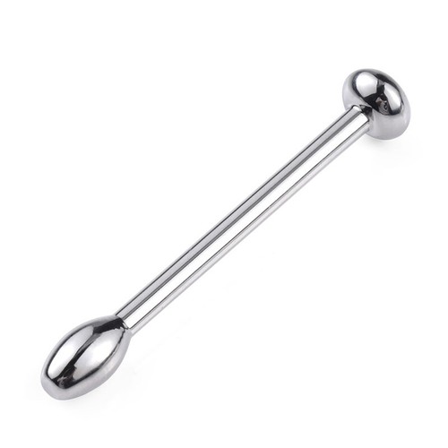 Dilatatore Acciaio Inox Suono Metallo Allungamento Uretrale Pene Maschile Plug Solido - Foto 26 di 30