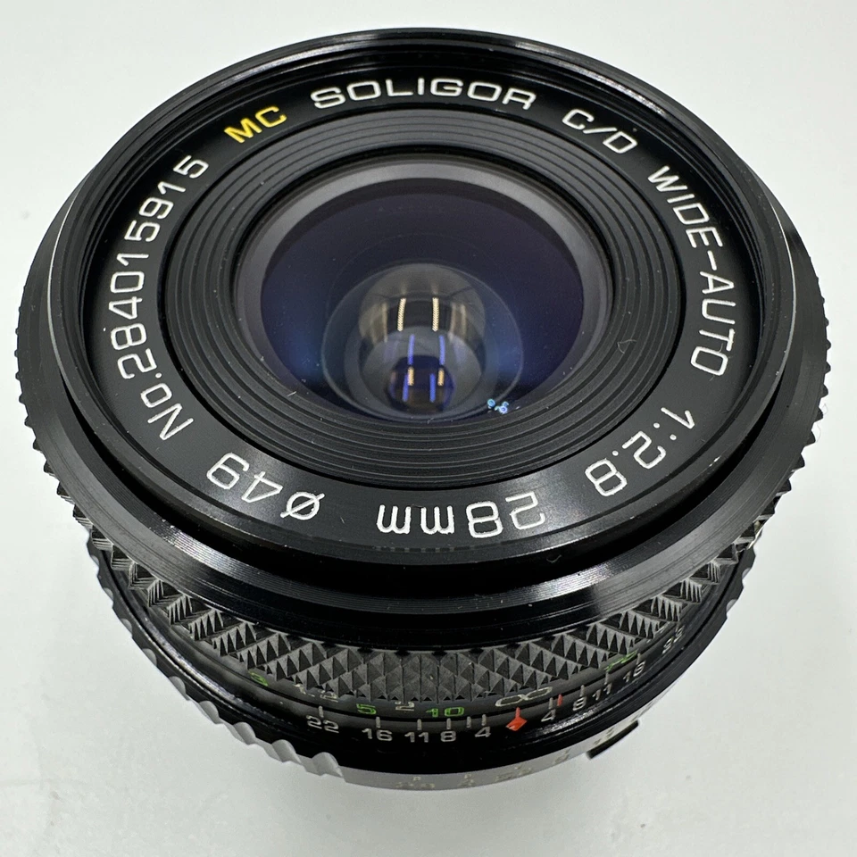 Soligor 28mm F/2.8  Wide Angle Lens  For Minolta MD Mount Cameras - Image 2 of 4