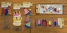 Jolee’s By You Scrapbook Stickers Lot of 5 +EK Success NRFP~ Happy Birthday