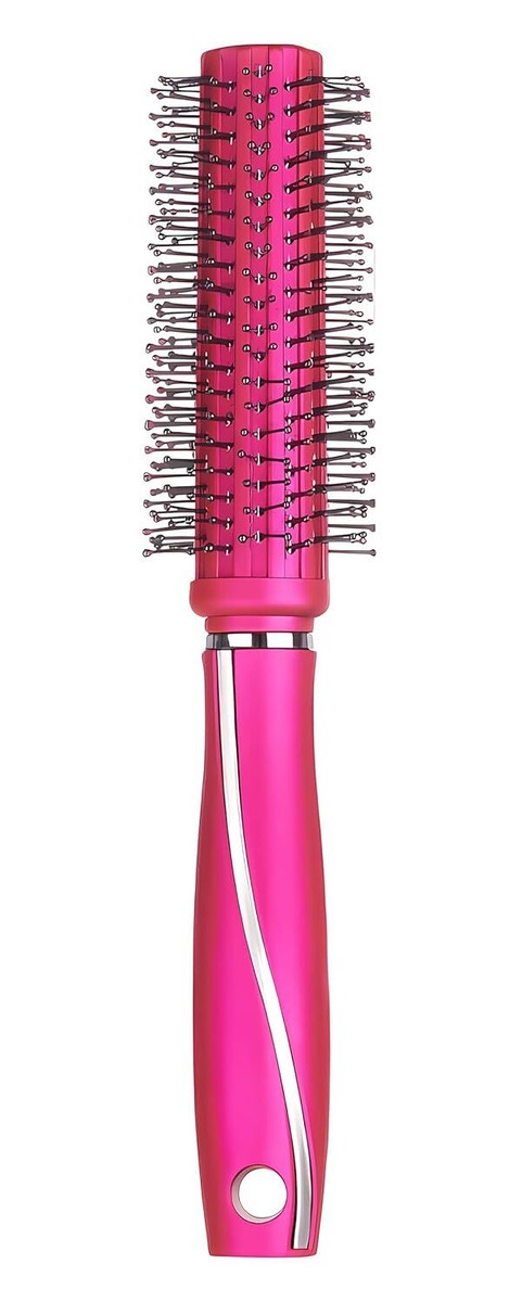 SHINLEA Runde Haarbürste – 33 Mm, Aluminium, Belüftet, Zum Föhnen & Stylen