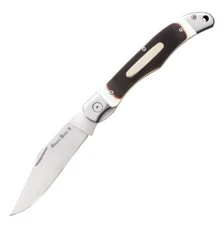 Cold Steel 20NPM1  Ranch Boss II Classic Folding Knife -Silver/Brown Bone