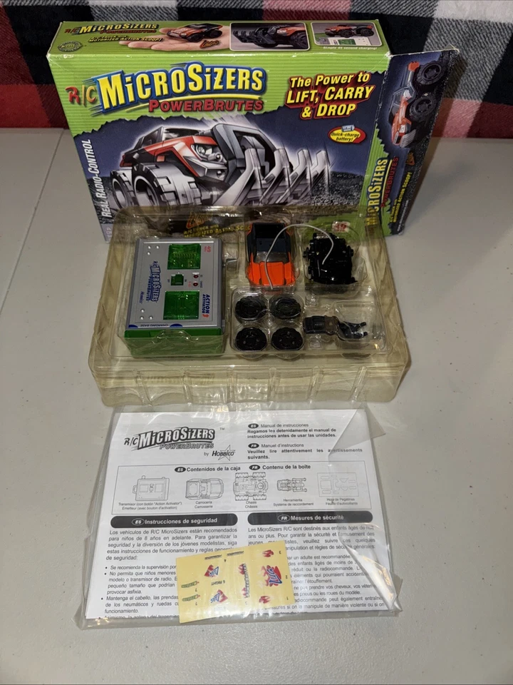 Tomy Hobbico Micro RC Microsizers Pro Lug R/c Truck  Complete Build Kit - Image 3 of 4