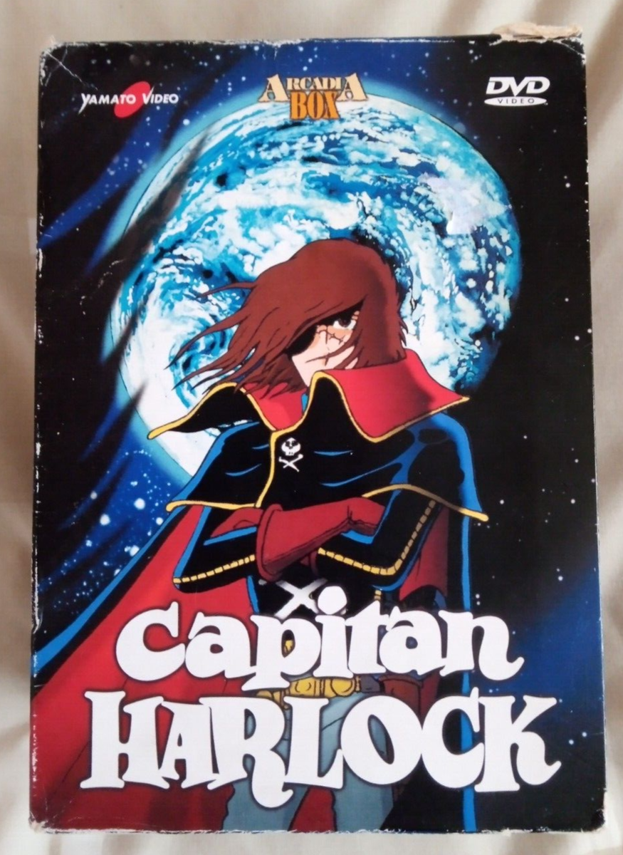 【中古】 Cecchi Gori Group Capitan Harlock - Box 02 Rare CAPTAIN HARLOCK Season One DVD Box Set (6 Discs / Italian