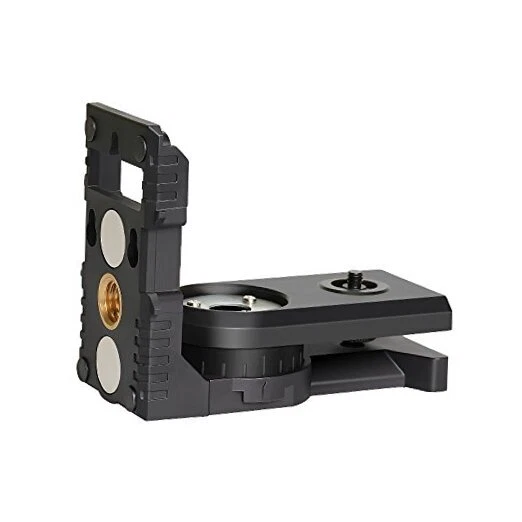 Laser Level L-shape Laser Level Adapter -  Magnetic Pivoting Base for Wall &