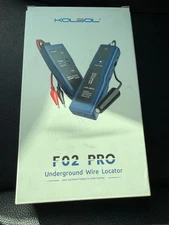 KOLSOL F02 Pro Underground Wire Locator Cable Tester For Locate Control Wires
