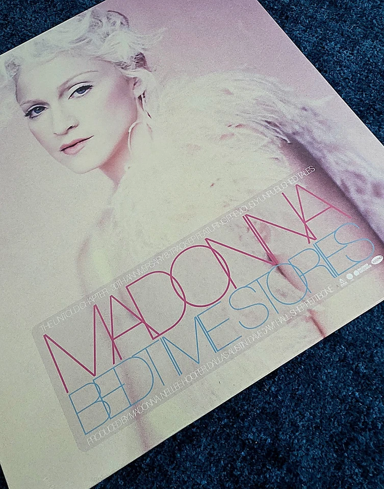 MADONNA SEALED BEDTIME STORIES EU THE UNTOLD CHAPTER 12'' VINYL LP 2025 LIMITED Foto 2 de 4