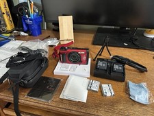 Olympus Tough TG-7 Compact Camera 12MP 4x Zoom Waterproof Shockproof Red USB