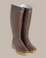 Le Chameau Gents men’s wellington boots Footwear - St Hubert leather lined