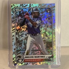 2025 Topps MLB All Star Game Orelvis Martinez Rainbow Foil RC #34 Blue Jays