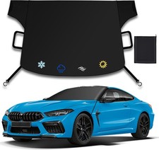 Windshield Cover for Ice and Snow,New Upgraded Heavy Duty Windshield Snow Cover,