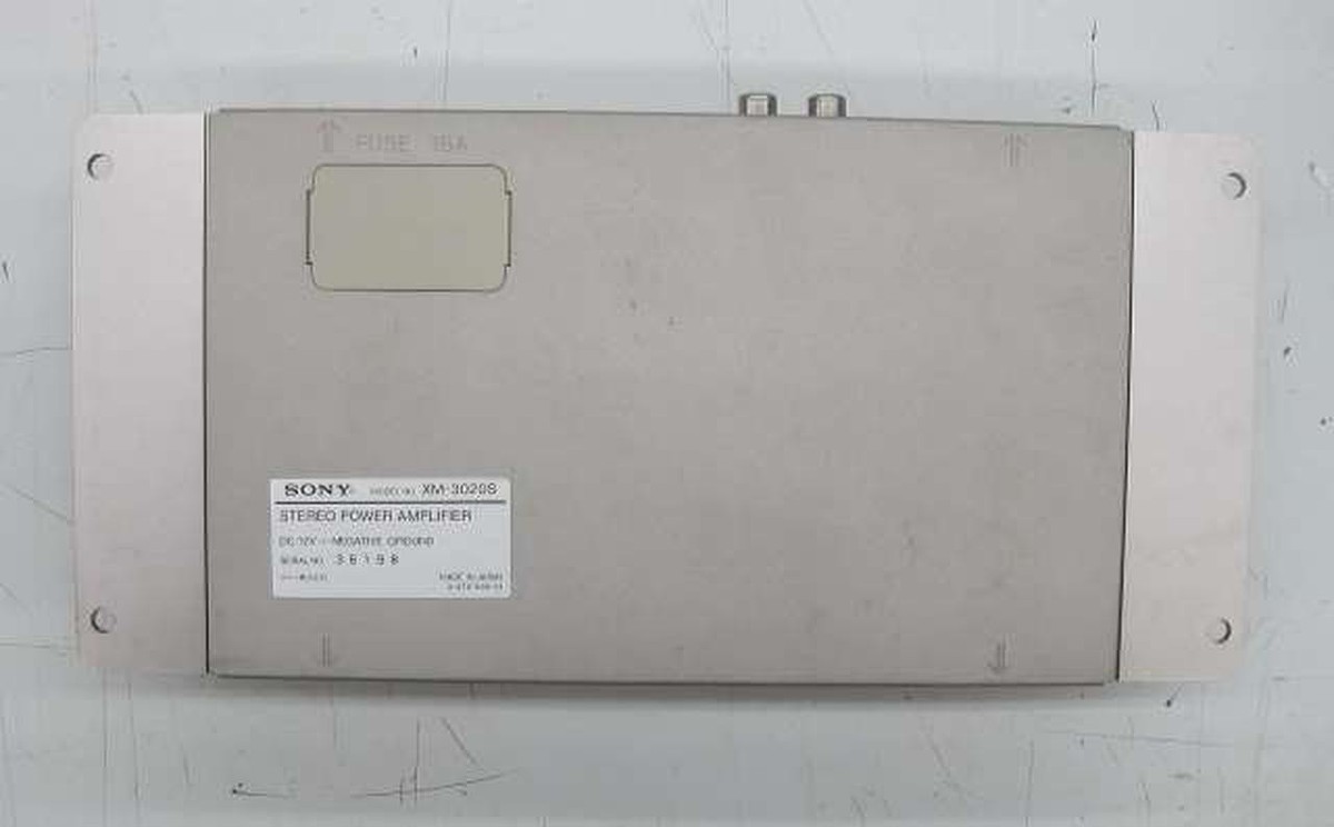 SONY XM-3020S | 2 Channel Car Power Amplifier MOSFET – Japan