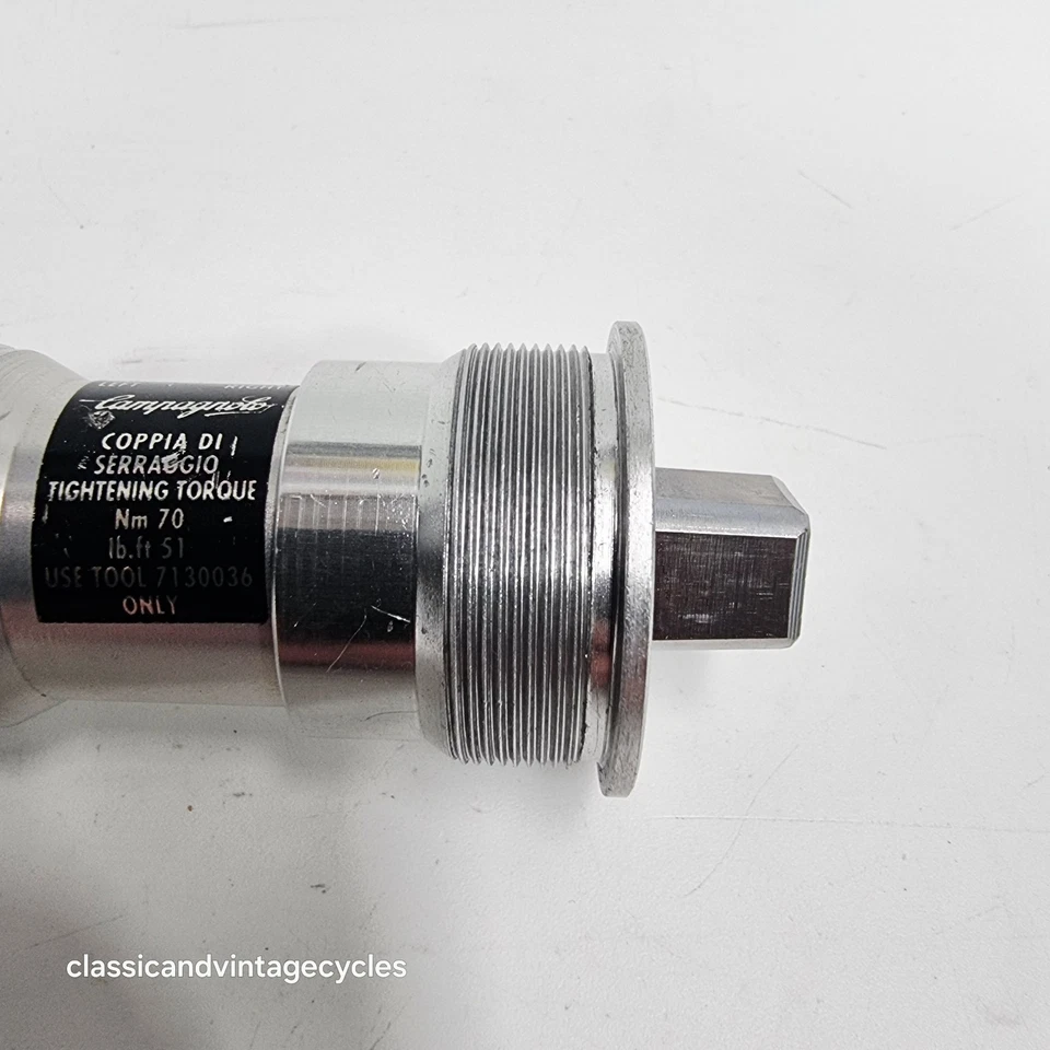 Campagnolo Chorus 10 Speed Bottom Bracket 102mm x Italian 36x24tpi circa 2000 - Image 2 of 4