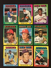1975 Topps Baseball - #s 441 - 660 - You U Pick