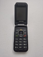 Samsung SPH-M400 Gray and Black Rare Cellular Flip Phone Works