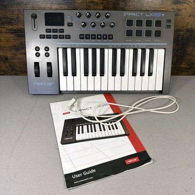 Nektar IMPACT LX25+ 25 Keys 8 Pads MIDI Controller for sale online