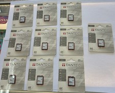 LOT OF 10 TANTEC 8GB SD MEMORY SDHC CLASS 4 FOR CAMERAS/TABLETS/LAPTOPS