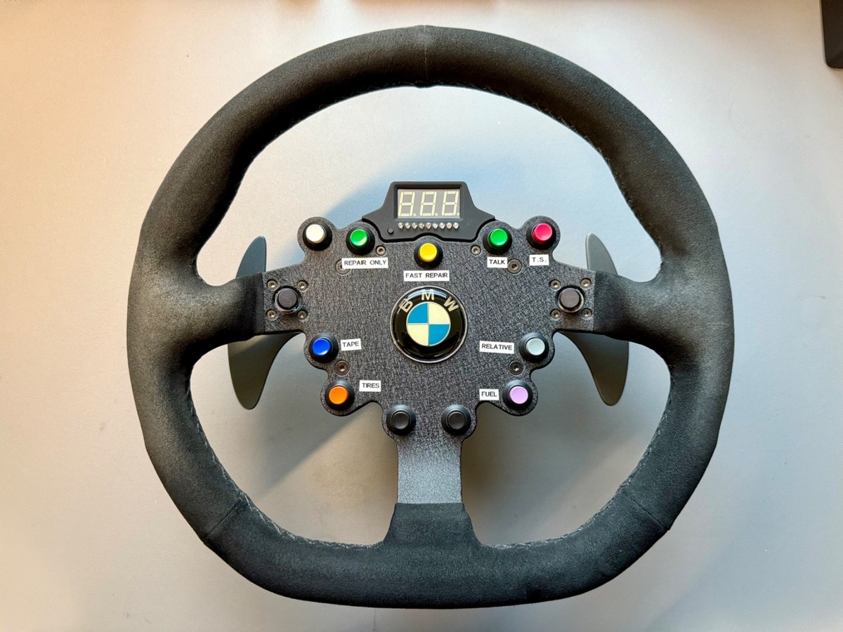 Fanatec ClubSport BMW M3 GT2 V2 Steering Wheel with QR1