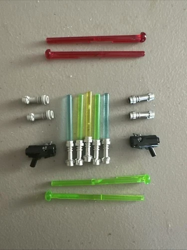 Lego Star Wars Light Sabers, Handles, Blasters, Ship Torpedoes