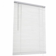 Tende Veneziane Bianco e Grigio in Alluminio Regolabili - Varie Dimensioni