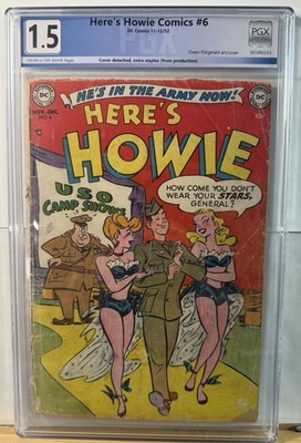 Here s Howie 6 GGA Cover Comic PGX not CGC 1952