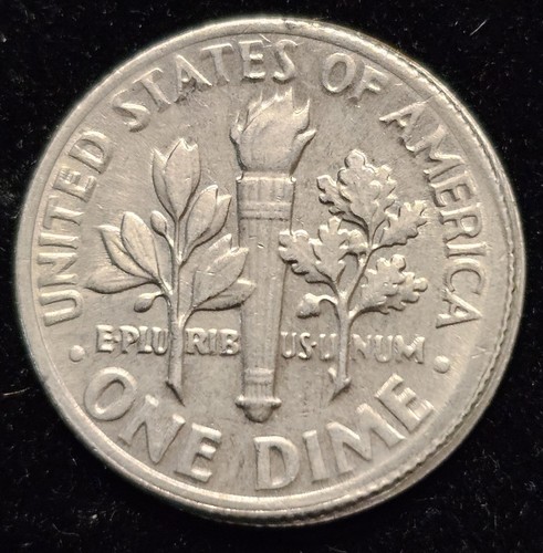 1967 Roosevelt Dime Error Collar Clash Doubled Edge Rare See Pictures - Picture 4 of 7