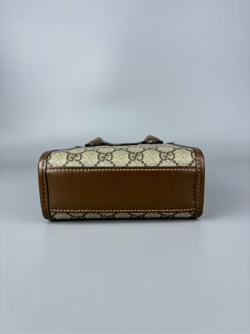 Gucci retro GG Canvas patchwork leather tote bag … - image 5